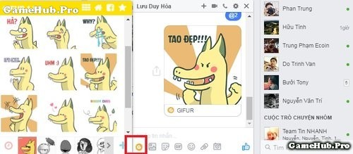 Thủ thuật đem Rồng Pikachu Hải Phòng lên Facebook Chat