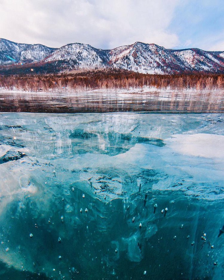 Hình ảnh những hồ Băng đẹp như trong Cổ Tích ở Nga