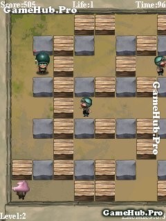 Tải game Jungle Army Bomber - Đặt Boom diệt kẻ thù Java