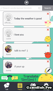 Tải SimSimi - Ứng dụng chat với Simi cho Android iOS