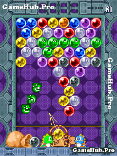 Tải game Puzzle Bobble - Khủng long bắn bóng cho Java