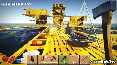 Tải game Raft Survival Simulator - Mắc kẹt ở Đại Dương
