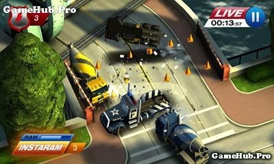 Tải game Smash Cops Heat - Đua xe cảnh sát Mod Android