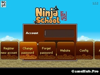 Đăng ký Nick, Lấy lại Mật Khẩu Server Word Ninja School