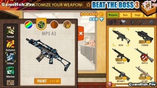 Tải game Beat the Boss 3 - Bắn súng kinh dị Mod Android