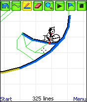 Tải game Line Rider - Vẽ đường xe chạy cực chất cho Java