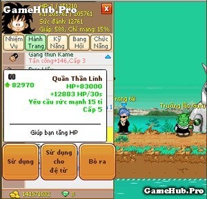 Tải Hack Ngọc Rồng Online 115 Premium Cho Java Android