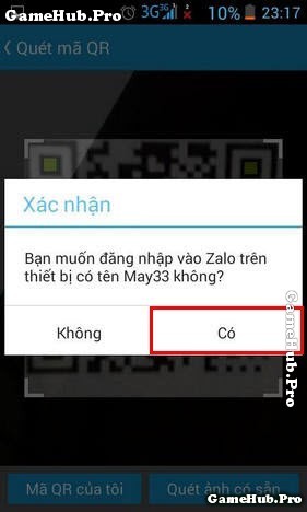 Hướng dẫn Quét mã QR trên Zalo dễ dàng cho máy Android