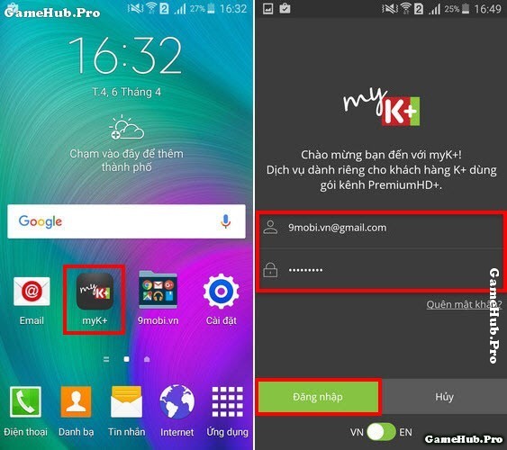 Hướng dẫn xem TV K+ trên điện thoại Android nhanh nhất