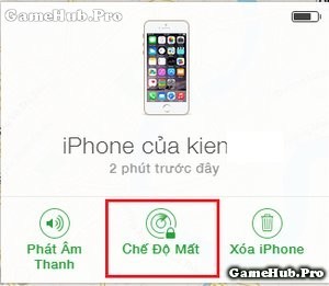 Hướng dẫn tìm lại iPhone bị mất bằng Find My iPhone