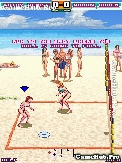 Tải game Bikini Volleyball - Bóng chuyền bãi biển Java