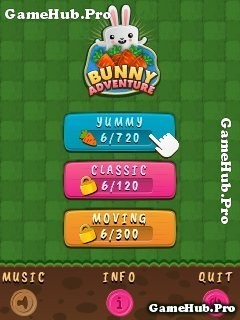 Tải game Bunny Adventure - Thu thập cà phiêu Lưu Java