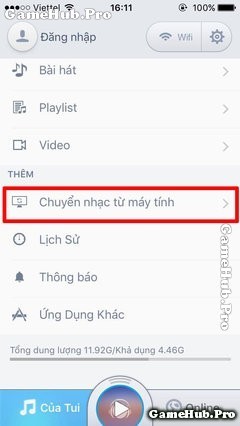 Mẹo chuyển nhạc từ máy tính sang iPhone không cần USB