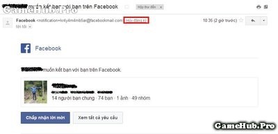 Thủ thuật hủy nhận những Email thông báo từ Facebook