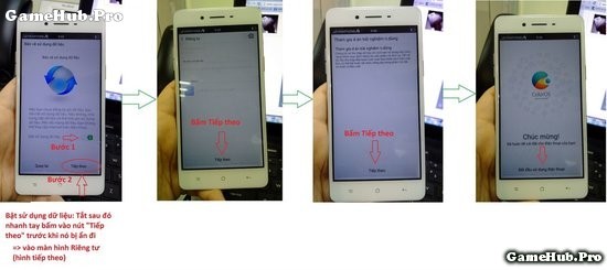 Sửa lỗi yêu cầu nhập tài khoản google trước đó Oppo