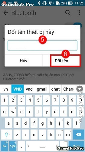 Thủ thuật đổi tên Bluetooth trên điện thoại Zenfone