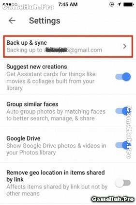 Thủ thuật tự động đăng ảnh lên Google Photos trên iPhone