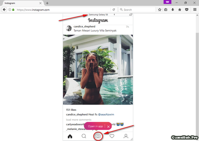 Cách đăng ảnh lên Instagram bằng trình duyệt Máy Tính