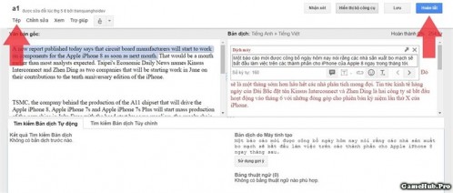 Cách dùng Google Translate để dịch tài liệu các định dạng