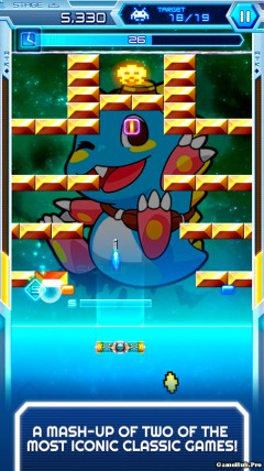 Tải game Arkanoid vs Space Invaders cho Android miễn phí