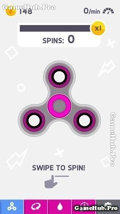 Tải game Fidget Spinner - Vòng xoay ảo diệu Android