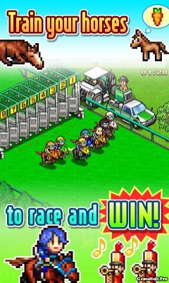 Tải game Pocket Stables - Trang trại ngựa đua Mod tiền