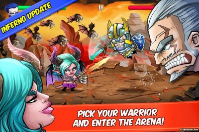 Tải game Tiny Gladiators - Đối kháng sử thi Mod Android
