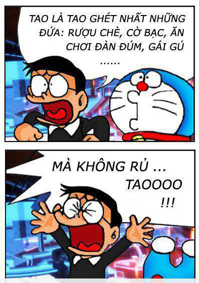 Truyện tranh Doremon chế - Đọc truyện Doraemon chế mới