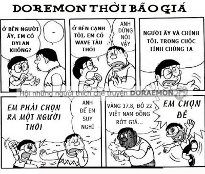 Truyện tranh Doremon chế - Đọc truyện Doraemon chế mới