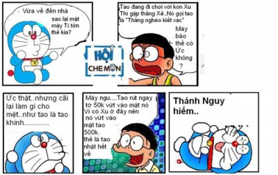 Truyện tranh Doremon chế - Đọc truyện Doraemon chế mới