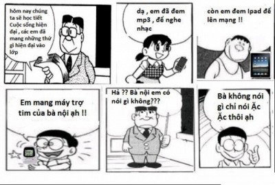 Truyện tranh Doremon chế - Đọc truyện Doraemon chế mới