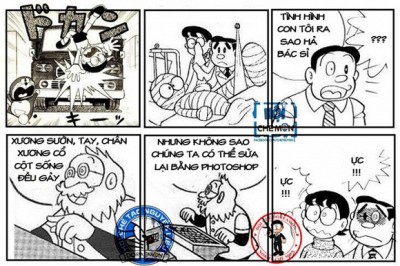 Truyện tranh Doremon chế - Đọc truyện Doraemon chế mới