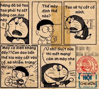 Truyện tranh Doremon chế - Đọc truyện Doraemon chế mới