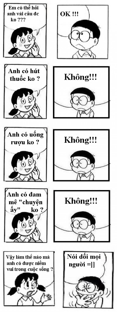 Truyện tranh Doremon chế - Đọc truyện Doraemon chế mới