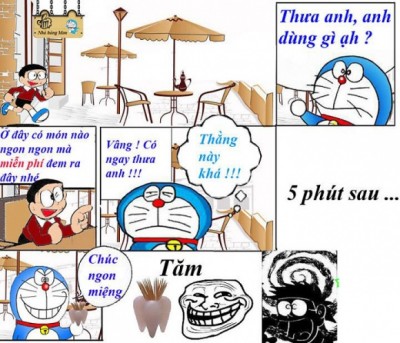 Truyện tranh Doremon chế - Đọc truyện Doraemon chế mới