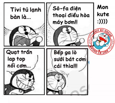 Truyện tranh Doremon chế - Đọc truyện Doraemon chế mới