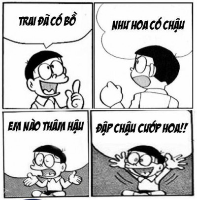 Truyện tranh Doremon chế - Đọc truyện Doraemon chế mới