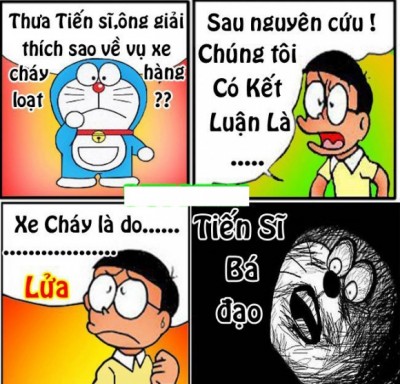 Truyện tranh Doremon chế - Đọc truyện Doraemon chế mới