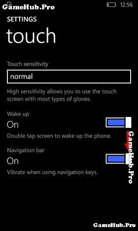 Hướng dẫn Bật - Tắt rung khi ấn phím điện thoại Lumia