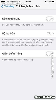 Hướng dẫn thủ thuật chỉnh màu sắc màn hình trên iOS 10