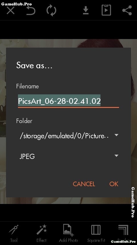 Hướng dẫn cách ghép hình xăm vào ảnh ứng dụng PicsArt