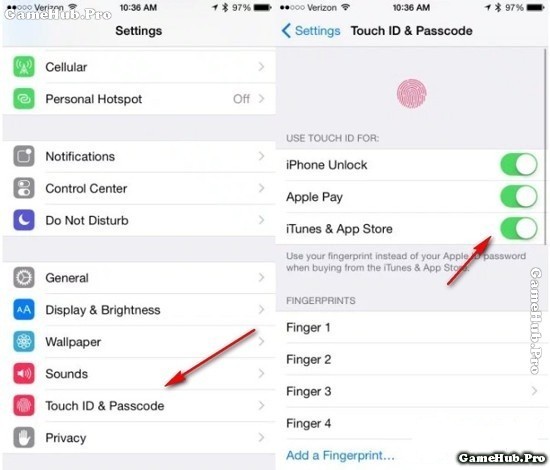 Hướng dẫn sửa lỗi Touch ID không hoạt động trên iPhone
