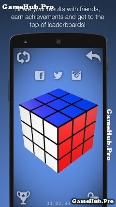 Tải game Magic Cube Puzzle 3D trí tuệ khó cho Android