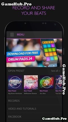 Tải gane Electro Drum Pads 24 cho Android mới nhất