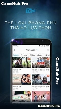 Tải TEVI - Ứng dụng Xem phim, Video giải trí cho Android