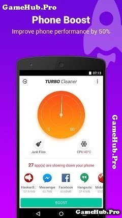 Tải Turbo Cleaner - Ứng dụng Diệt Virus, Tăng Tốc Android