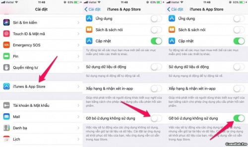 Hướng dẫn gỡ bỏ ứng dụng mà không mất dữ liệu iOS 11