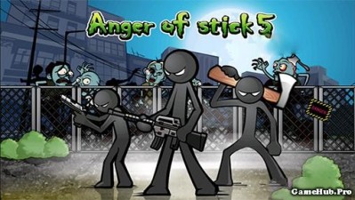 Tải game Anger of Stick 5 - Bắn súng Mod Tiền Android