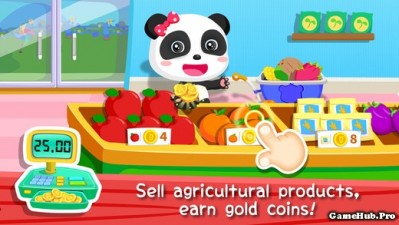 Tải game Baby Panda Farm - Nông trại của Gấu trúc Android