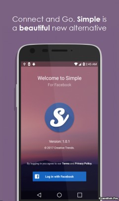 Tải Simple for Facebook Pro - Duyệt FB tốt nhất Android